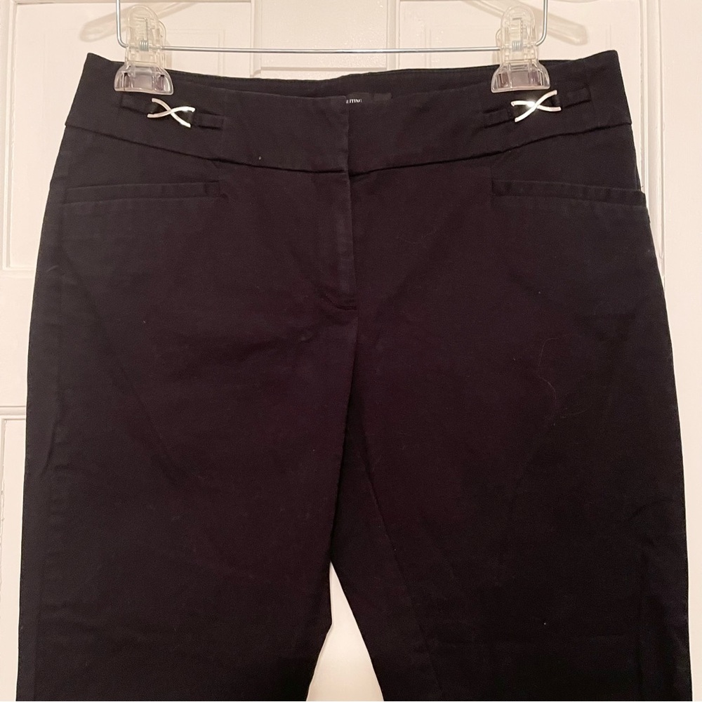 7th Avenue NYCo black capri straight leg pants, size 6 - Picture 6 of 16